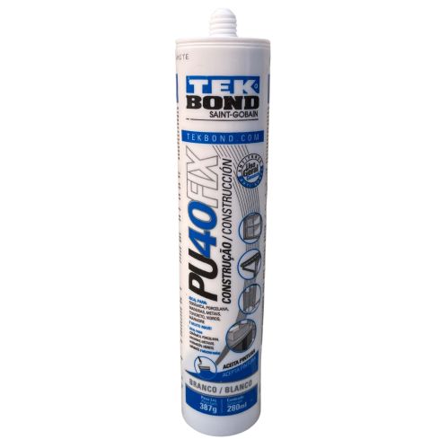 PU FIX 40 BRANCO 387g280ml - TEKBOND