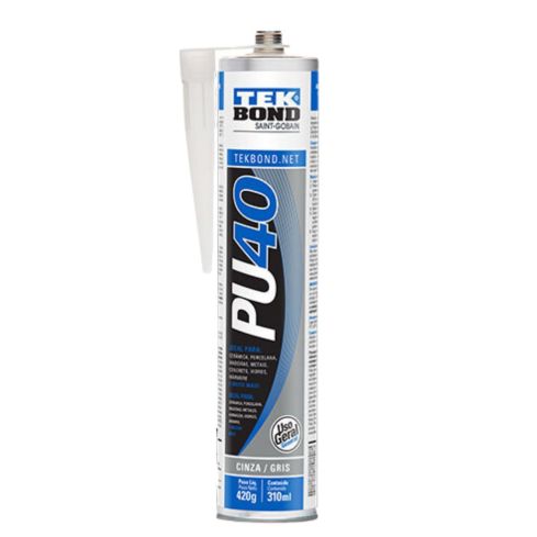 PU 40 CINZA 360g310ml - TEKBOND