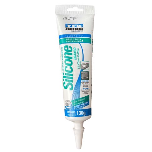 SILICONE BASE AGUA BRANCO 130g - TEKBOND