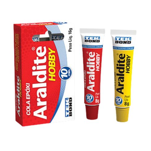 ARALDITE HOBBY 10 MINUTOS 16g - TEKBOND