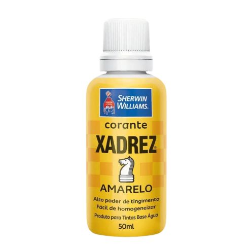 COR LIQ XADREZ AMARELO 50ml c12un - XADREZ