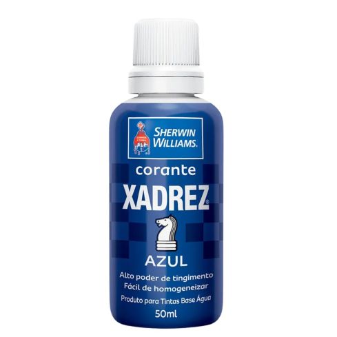 COR LIQ XADREZ AZUL 50ml c12un - XADREZ