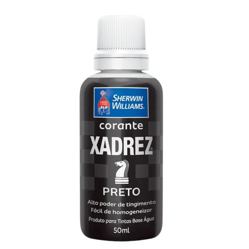 COR LIQ XADREZ PRETO 50ml c12un - XADREZ