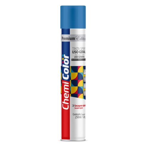 TINTA SPRAY UG AZUL CLARO 250ml - CHEMICOLOR