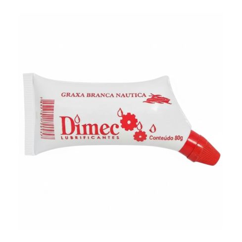 GRAXA BRANCA BISNAGA 80g - DIMEC