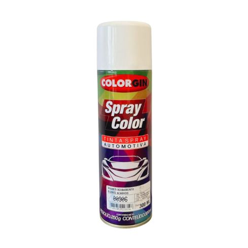 SPRAY COLOR BRANCO ACABAMENTO 300ml - COLORGIN