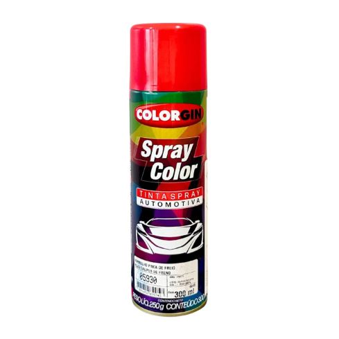 SPRAY COLOR VERMELHO PINCA DE FREIO 300ml - COLORGIN