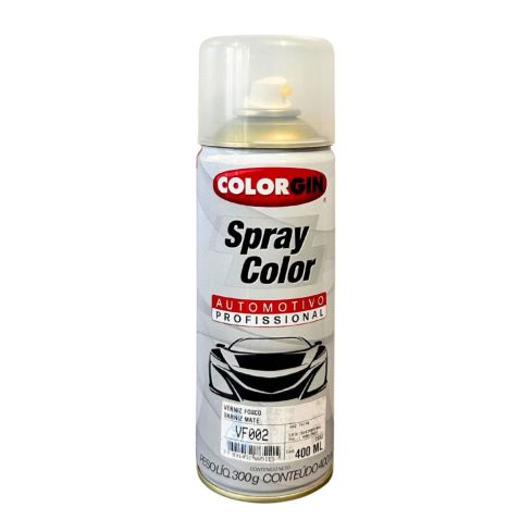 SPRAY COLOR VERNIZ FOSCO 400ml - COLORGIN