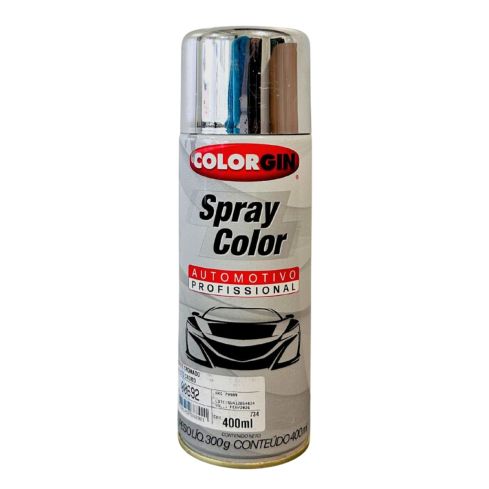 SPRAY COLOR EFEITO CROMADO 400ml - COLORGIN