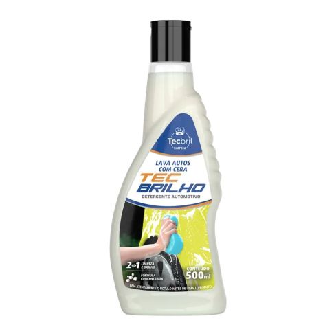 LAVA AUTOS COM CERA 500ml - TECBRIL