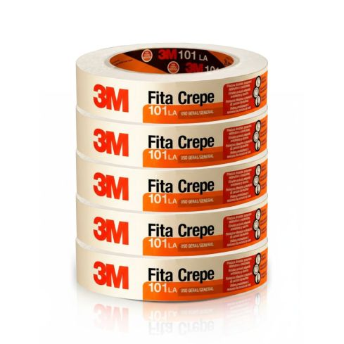 FITA CREPE USO GERAL 101LA 24mmX50m - 3M