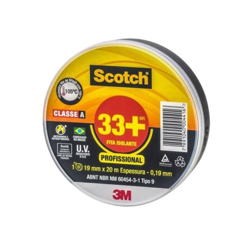 FITA ISOLANTE SCOTCH 33 19mmX20m - 3M