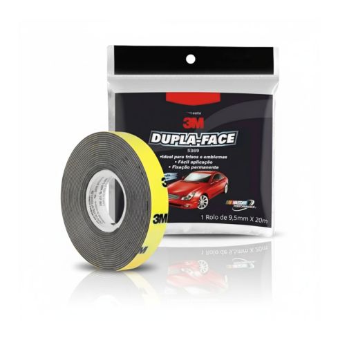 FITA DUPLA FACE 5369T TRANSPARENTE 95mmx20m - 3M