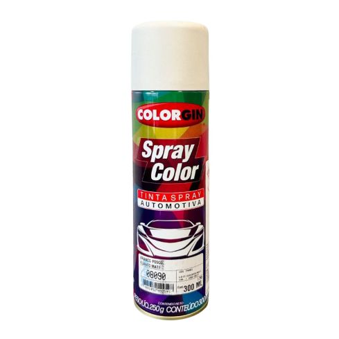 SPRAY COLOR BRANCO FOSCO 300ml - COLORGIN