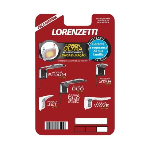 RESISTENCIA 3065B Acqua Ultra 220V 7800W - LORENZETTI