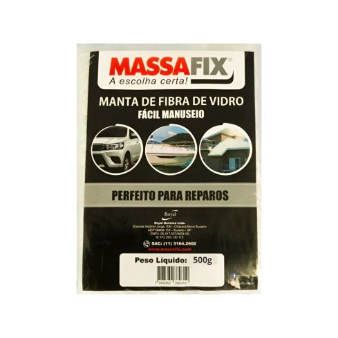 MANTA DE FIBRA DE VIDRO 500 gr - MASSAFIX