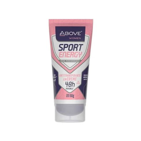DESODORANTE EM CREME BISNAGA SPORT ENERGY WOMEN 48H 50g - ABOVE