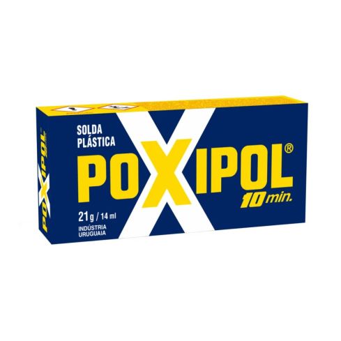 POXIPOL METALICO 10 MINUTOS 21g - POXIPOL