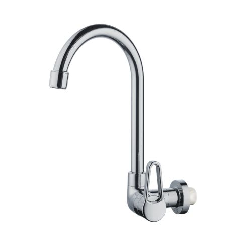 TORNEIRA PAREDE MVC QUARTZO CROMADO 14 VOLTA BICA MOVEL - HERC