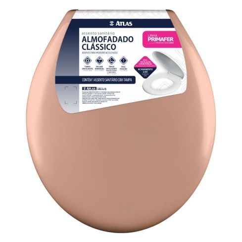 ASSENTO ALMOFADADO CLASSICO CARAMELO - PRIMAFER