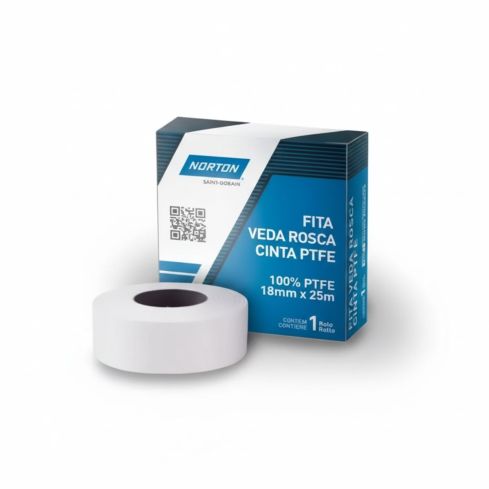 FITA VEDA ROSCA CLASSIC 18MM X 25MTS - NORTON