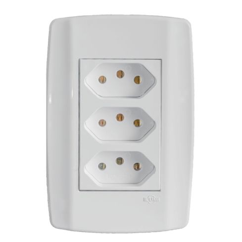 SLIMCJ 3 TOMADAS 20A 250V - ILUMI