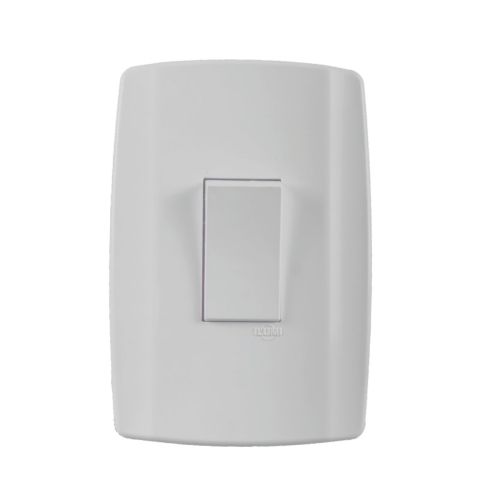 SLIMCJ 1 INTERRUPTOR SIMPLES 10A 250V VERTICAL - ILUMI