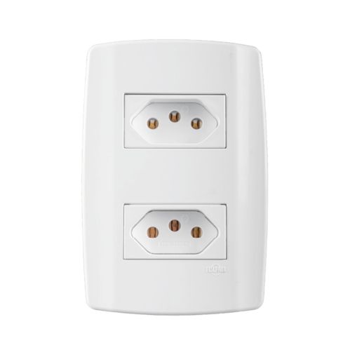 STYLUS MONOBLOCO2 TOMADAS 10A 250V - ILUMI