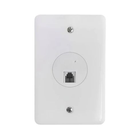 STYLUSTOMADA DE REDE INFORM RJ45 8 FIOS REDONDA CPLACA 4X2 - ILUMI