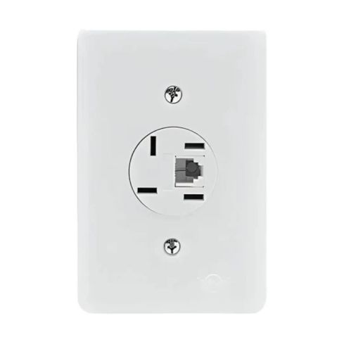 STYLUSTOMADA TELEFONE TELEBRAS RJ11 MOD C PLACA 4X2 - ILUMI