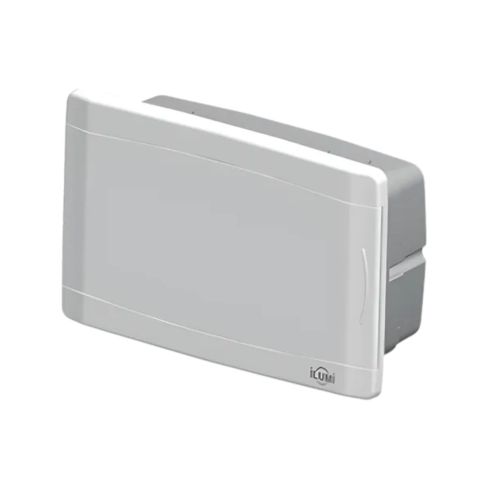 QUADRO DE DIST 68 DISJ NEMADIN C LENTE BRANCA EMBUTIR - ILUMI