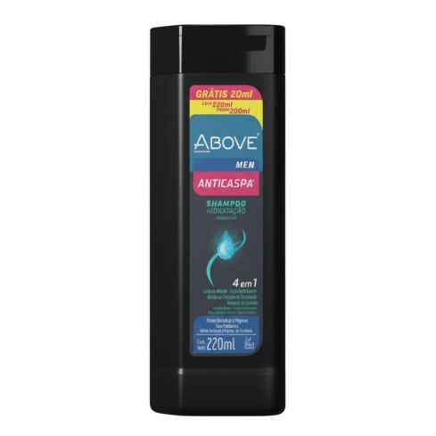 SHAMPOO ANTICASPA 4 EM 1 HAIR CARE MEN 220ml - ABOVE
