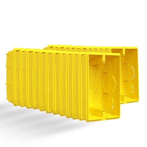 CAIXA DE LUZ AMARELA 4x2cm - ROMA