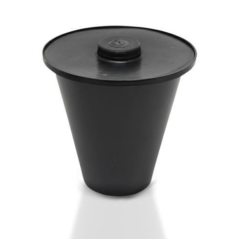 CAIXA DE INSPECAO CÔNICA COM TAMPA 175x135x80mm - ROMA