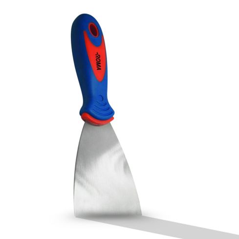 ESPATULA DE ACO CROMADA 63mm - ROMA