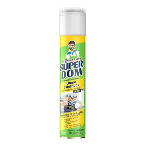 LIMPA ESTOFADOS 300ml180g - SUPER DOM