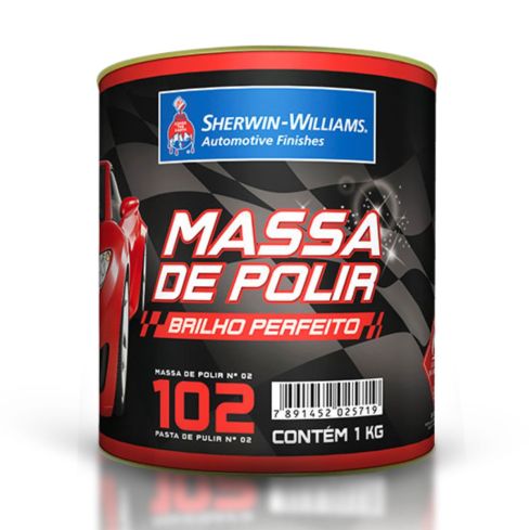 MASSA POLIR BRANCA N2 1 kg - LAZZURIL