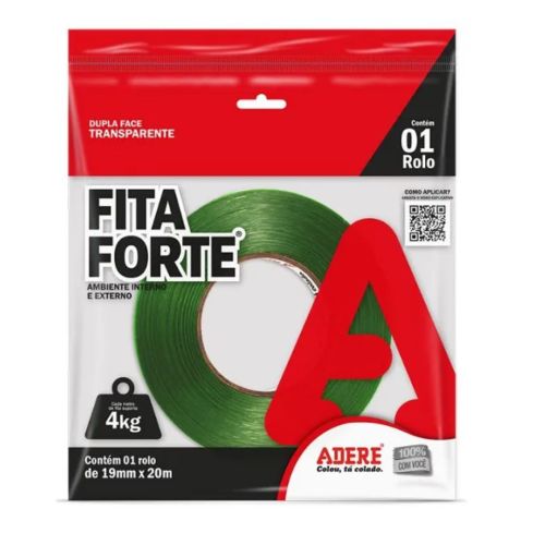 FITA FORTE DUPLA FACE XT100 19mmX20m - ADERE
