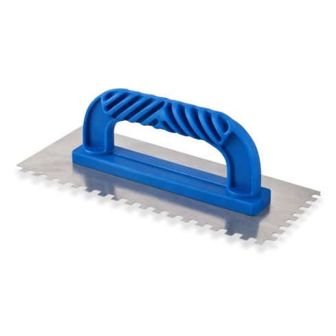 DESEMPENADEIRA ACO DENTADA MEDIA 26x12cm - ROMA