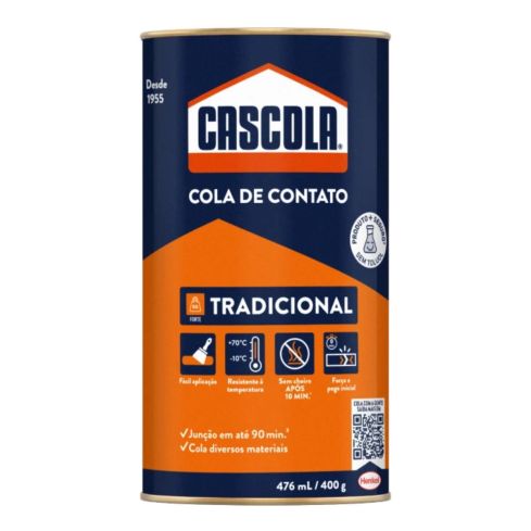 CASCOLA TRADICIONAL S TOLUOL 400g - HENKEL