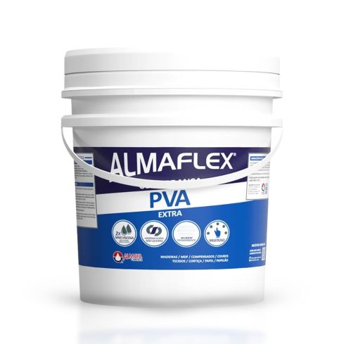 ALMAFLEX PVA EXTRA COLA BRANCA 4kg - ALMATA QUIMICA
