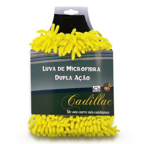 LUVA DE MICROFIBRA DUPLA ACAO - CADILLAC