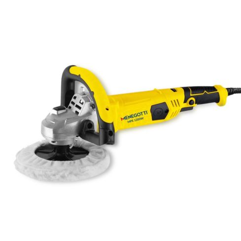 POLITRIZ ELETRICA MPE 1200W 7" 180mm 220V - MENEGOTTI