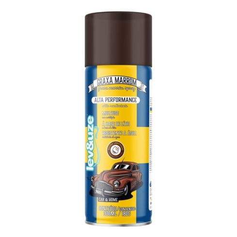 GRAXA DE LITIO SPRAY MARROM 300ml - LEV&UZE
