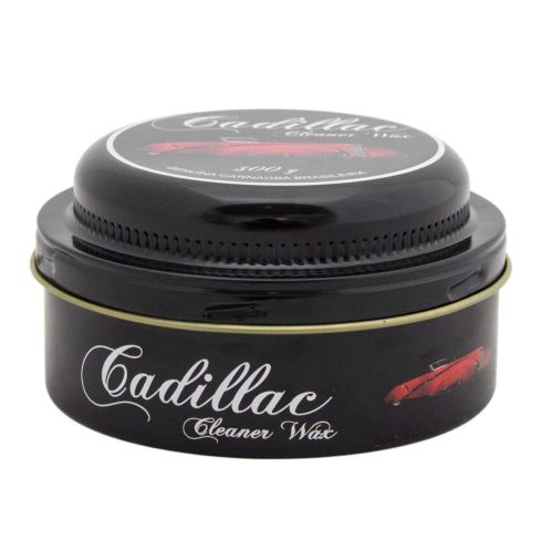 CLEANER WAX CERA CARNAUBA COM APLICADOR 300g - CADILLAC