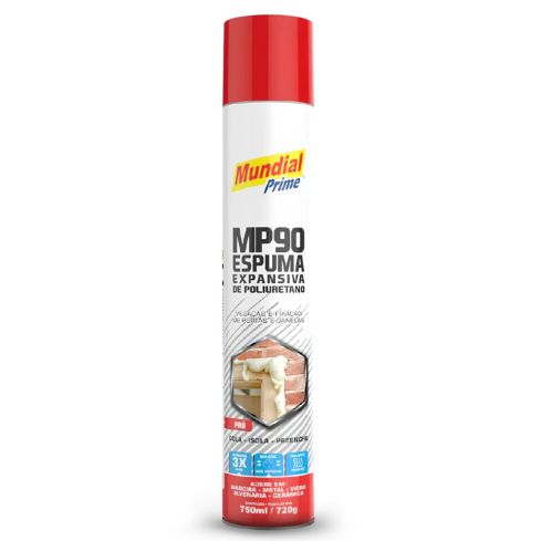 ESPUMA PU MUNDIAL 750 ml 720 g - MUNDIAL