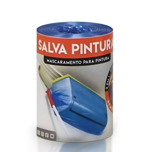 SALVA PINTURA COM DISPENSER 0,55mX20m - SALVABRAS
