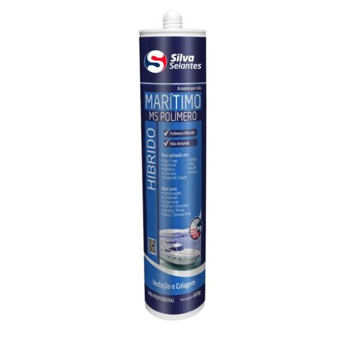 SELANTE MS MARITIMO CINZA 400g - SILVA SELANTES