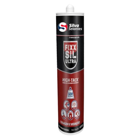 ADESIVO FIXX SIL ULTRA HIGHTACK BRANCO 400g - SILVA SELANTES