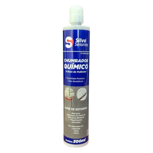 CHUMBADOR QUIMICO POLIESTER 300ml - SILVA SELANTES